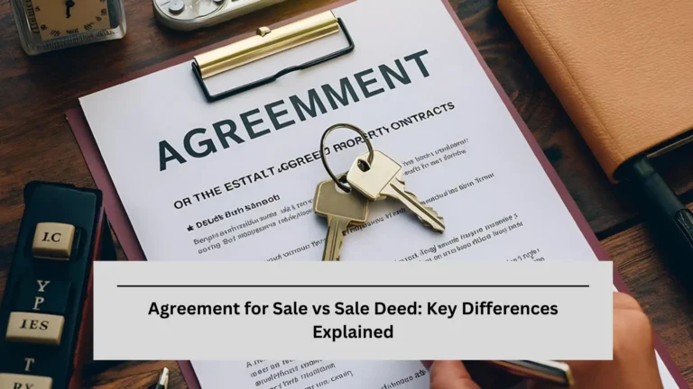 Agreement for Sale vs Sale Deed: Key Differences Explained