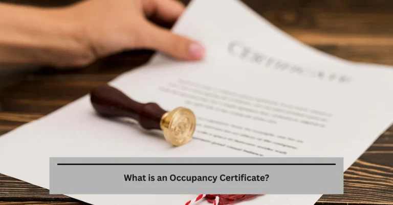 What is an Occupancy Certificate?